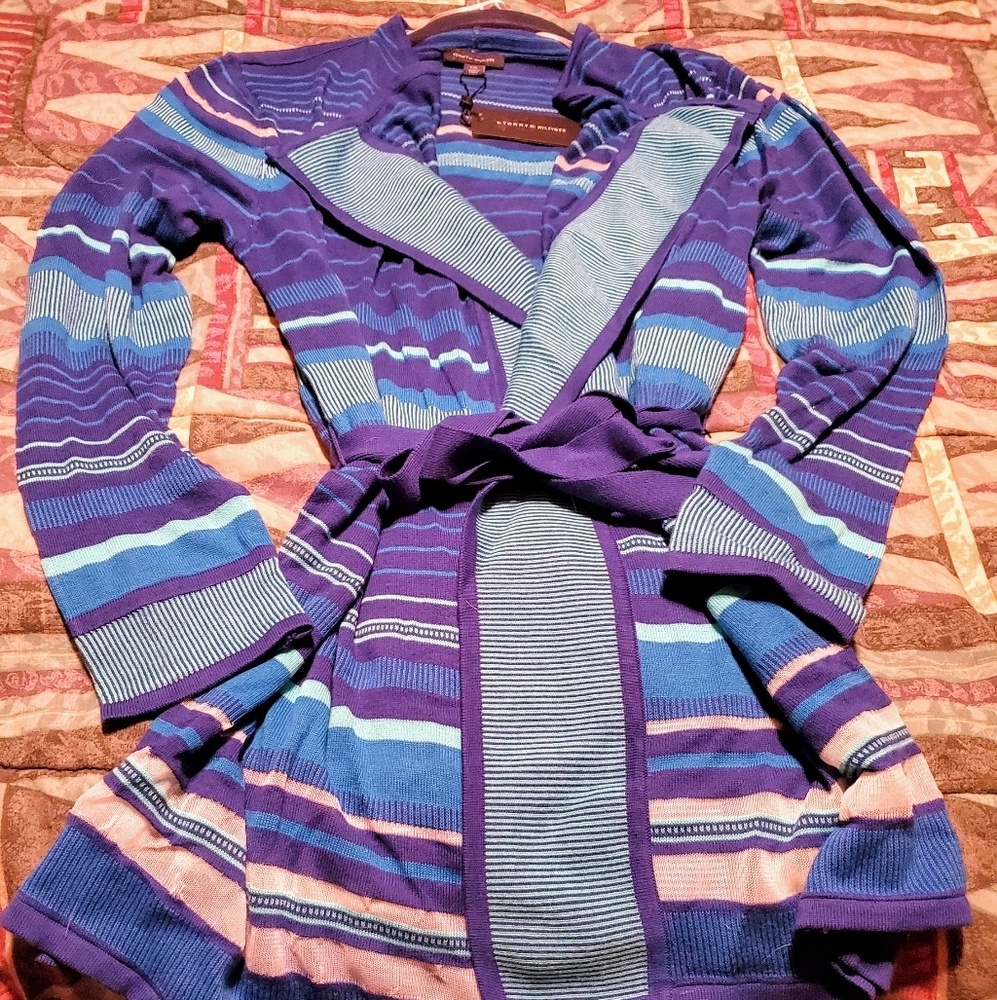 Tommy Hilfiger long sweater with sweater belt